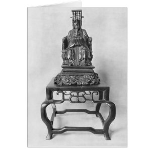 Statuette of Confucius as a Mandarin, Qing