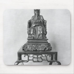 Statuette of Confucius as a Mandarin, Qing Mouse Pad
