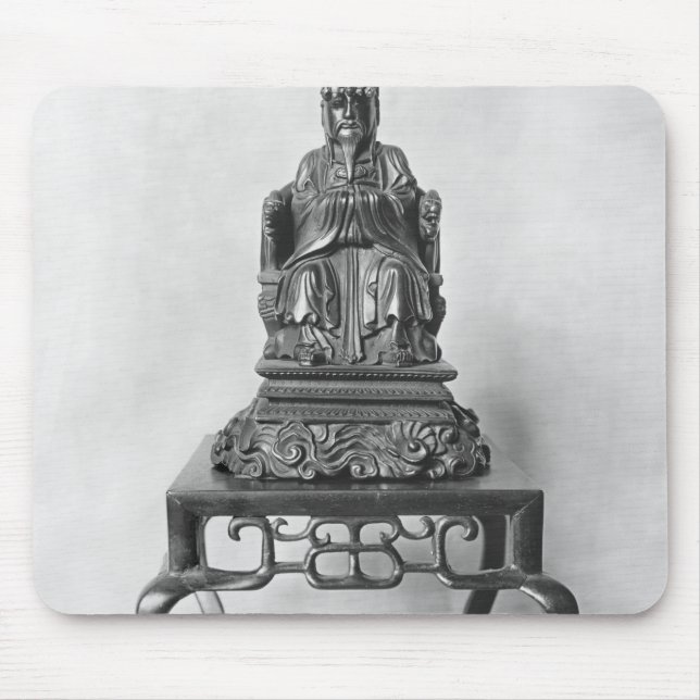 Statuette of Confucius as a Mandarin, Qing Mouse Pad (Front)