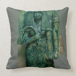 Statuette of Queen Tiye, wife of Amenophis III, Ne Cushion
