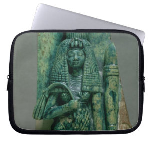 Statuette of Queen Tiye, wife of Amenophis III, Ne Laptop Sleeve