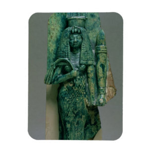 Statuette of Queen Tiye, wife of Amenophis III, Ne Magnet