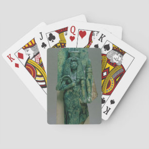 Statuette of Queen Tiye, wife of Amenophis III, Ne Playing Cards