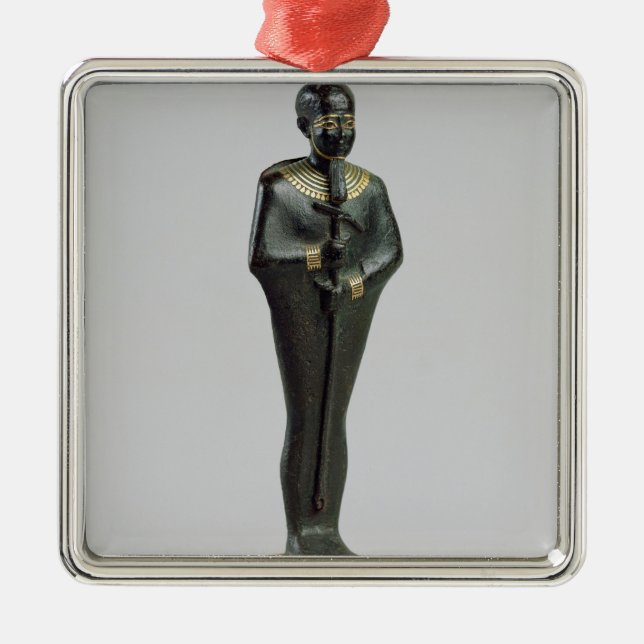 Statuette of the god Ptah Metal Tree Decoration (Front)
