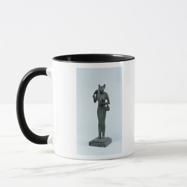 Statuette of the goddess Bastet Mug (Left)
