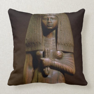 Statuette of the Tuya, head of the harem of Min, N Cushion