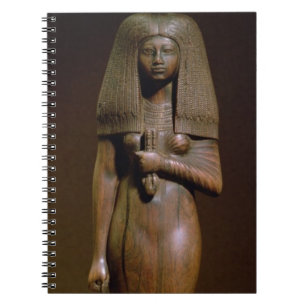 Statuette of the Tuya, head of the harem of Min, N Notebook