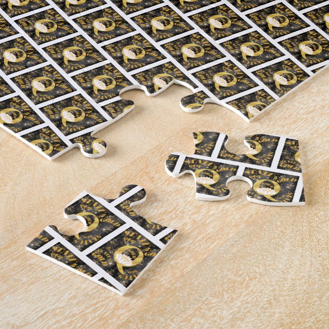 ©STATUS QUO GOLD" Status Collection© by Peafdove©  Jigsaw Puzzle (Side)