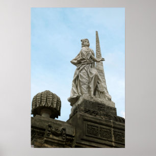 Statute of Fortidude in Bamberg Poster