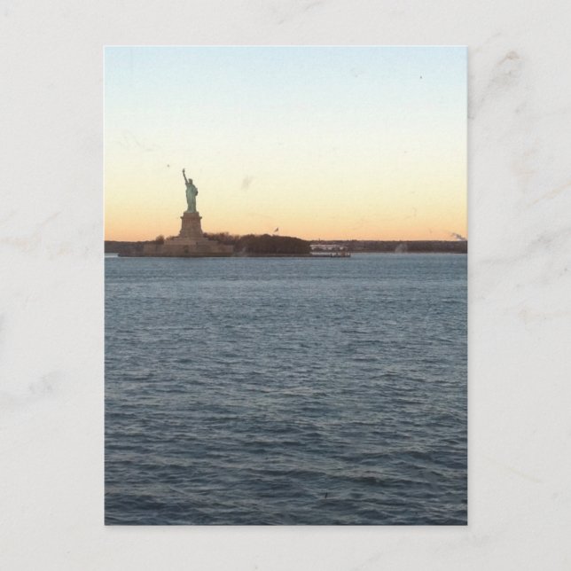 Statute of Liberty Love Postcard (Front)
