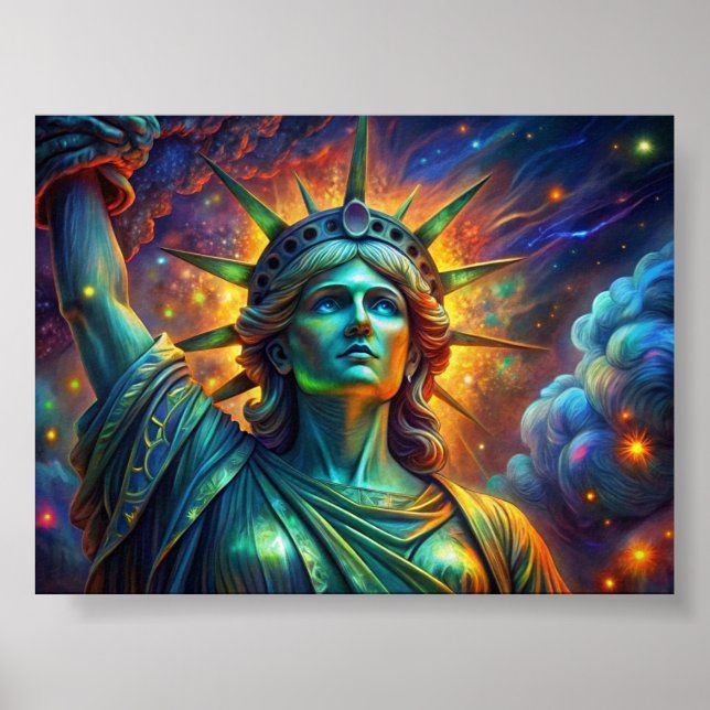 Staty of liberty poster (Front)