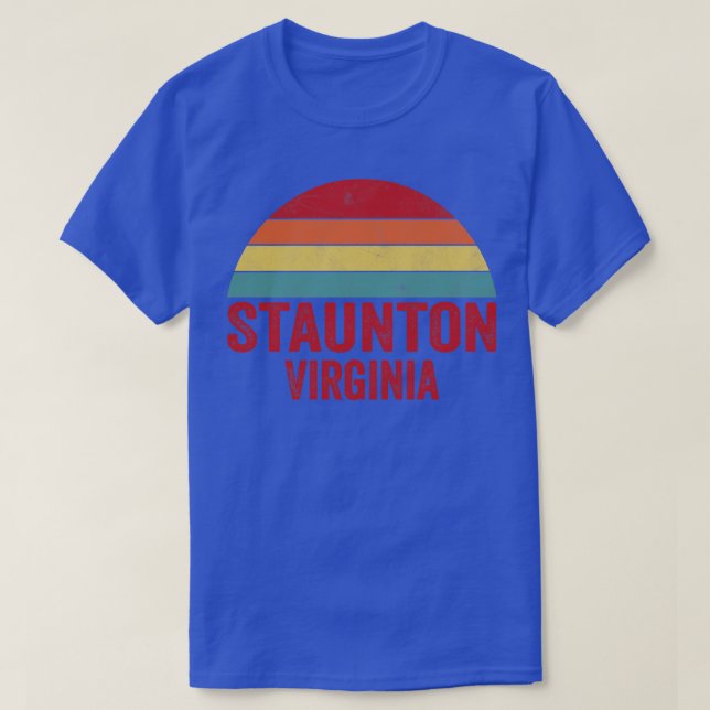 Staunton Virginia T-Shirt (Design Front)