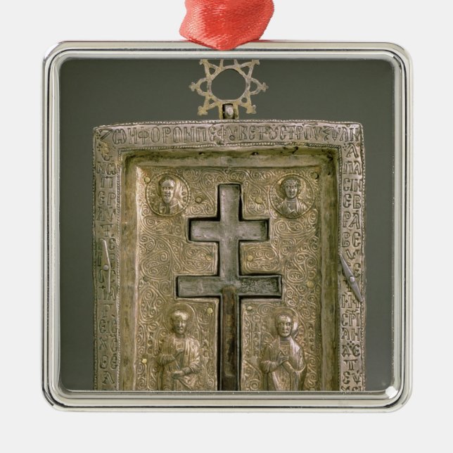 Staurothek Metal Ornament (Front)