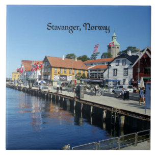 Stavanger, Norway scenic photo Ceramic Tile