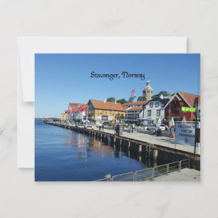 Stavanger, Norway scenic photograph Card