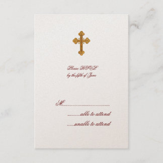 Stavro RSVP Card
