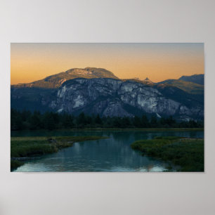 Stawamus Chief Peaks at Squamish Poster
