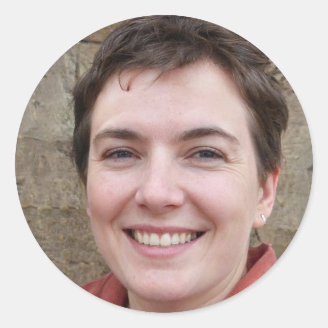 Stay Adventurous, My Friend Classic Round Sticker (Front)