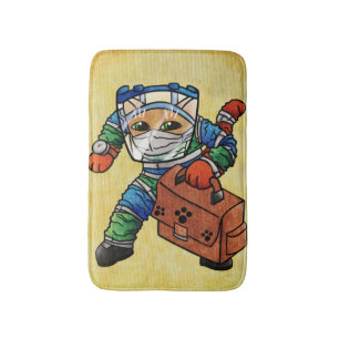 Stay Alert Safety Cat Bath Mat