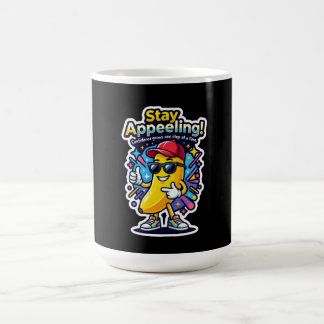 Stay Appeeling! – Cute Banana Confidence Coffee Mug