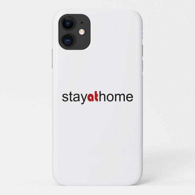 Stay at home Case-Mate iPhone case (Back)