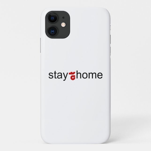 Stay at home Case-Mate iPhone case (Back)