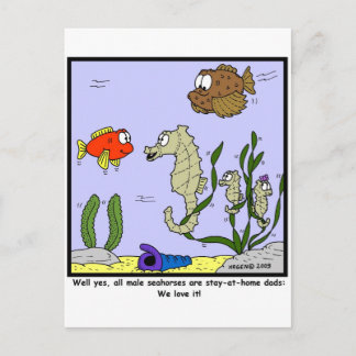 Stay at home Dad Postcard