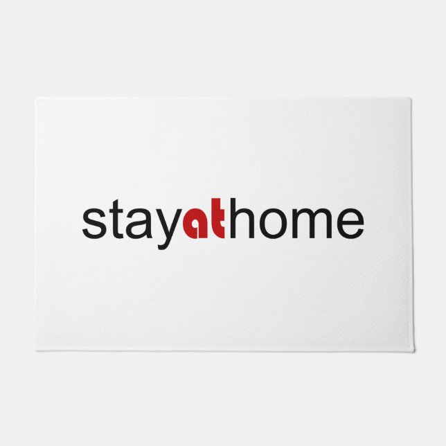 Stay at home doormat (Front)