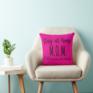Stay At Home Mom Memories Over Money Cushion