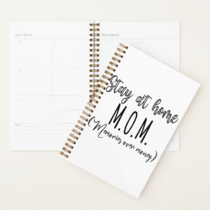 Stay At Home Mom Memories Over Money Planner