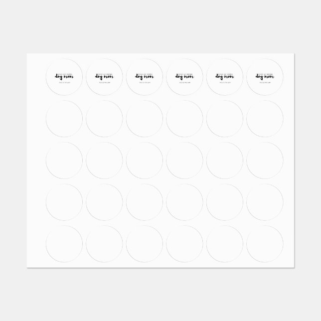 Stay At Home This is the Way Dog Mum Card Star Sti (Sheet)