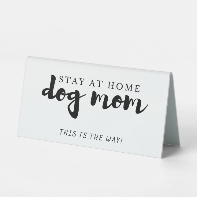 Stay At Home This is the Way Dog Mum Tote Bag Butt (Front)