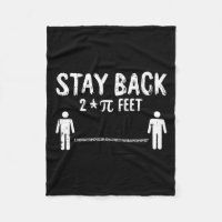 Stay Back Pi-day Funny 3.14 Math Symbols Quarantin