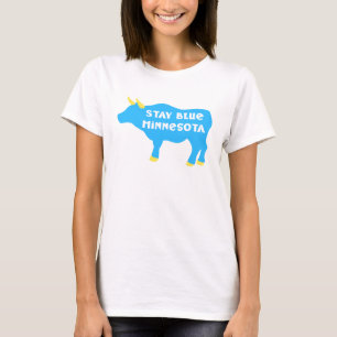 Stay Blue Minnesota Babe the Blue Ox T-Shirt