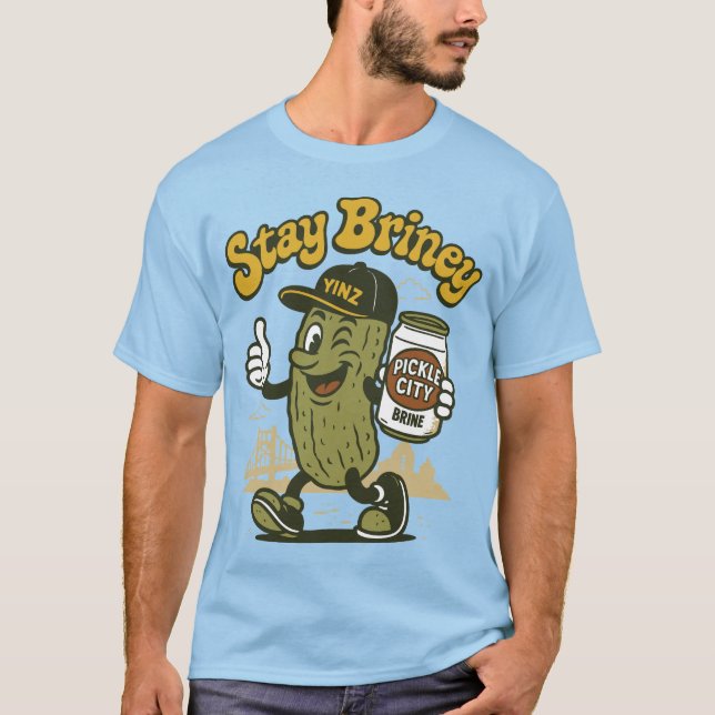 Stay Briney: Pickle City N’at T-Shirt (Front)