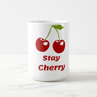 Stay Cherry Cute Cherry Mug for Coffee & Tea Love