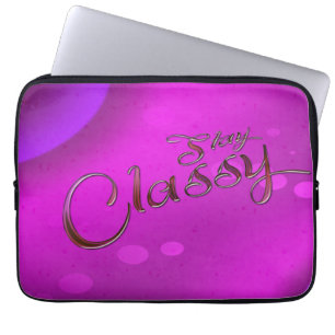 Stay Classy Laptop Sleeve