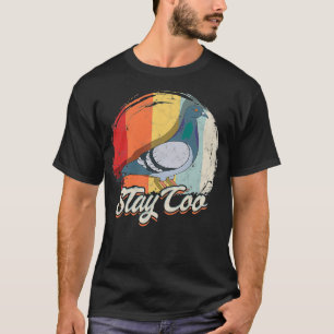 Stay Coo Wildlife Pigeon Birds T-Shirt