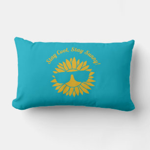 Stay Cool and Sunny – Cosy Sunflower Accent Pillow