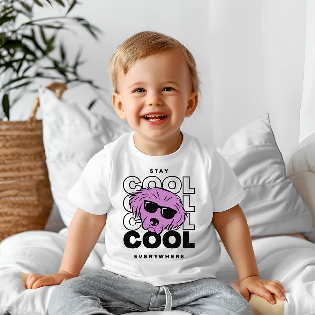 Stay cool  baby T-Shirt (Creator Uploaded)