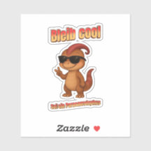 Stay Cool – Be a Parasaurolophus Sticker