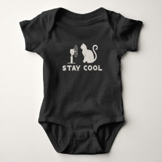 Stay Cool Cat T-Shirt Baby Bodysuit