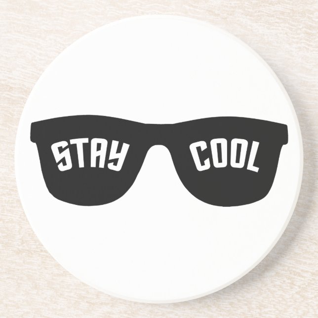STAY COOL custom coaster (Front)