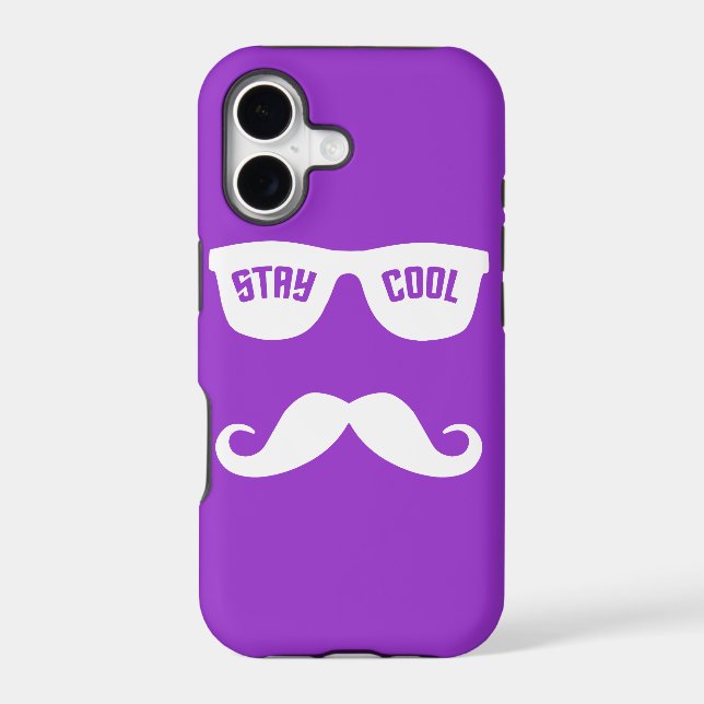 STAY COOL custom iPhone case-mate (Back)