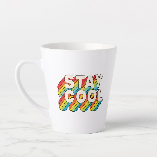 Stay Cool Latte Mug (Left)