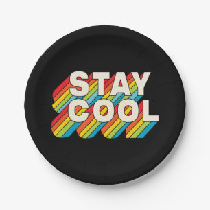 Stay Cool Paper Plate
