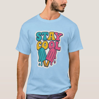 Stay Cool – Retro Summer Popsicle T-Shirt