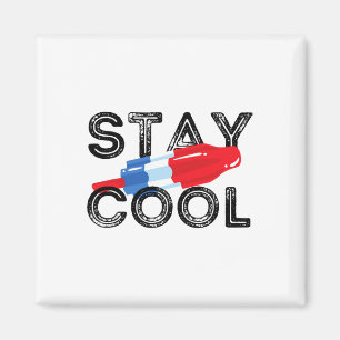Stay Cool Rocket Pop Red White And Blue Popsicle S Magnet