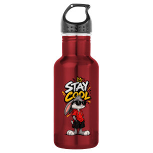 Stay Cool Street Style Rabbit Graphic – Funny Urba 532 Ml Water Bottle