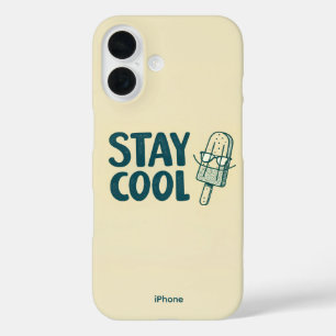 Stay Cool Vibes iPhone 16 Case